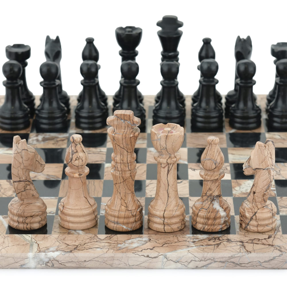 Шахматы из камня "Византия" розовый мрамор 40 купить в Ростове-на-Дону Шахматы из камня "Византия" розовый мрамор 40 купить в Ростове-на-Дону