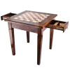 Стол ломберный Шахматы резные "Цитадель" 60 купить в Ростове-на-Дону