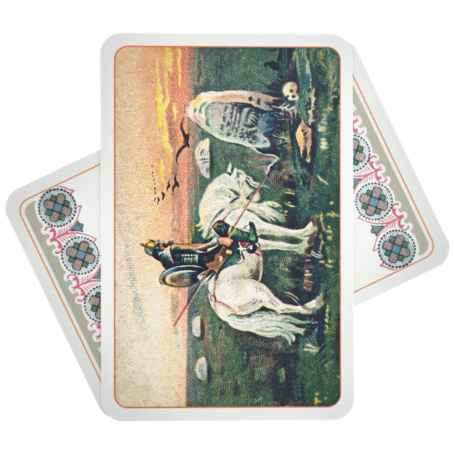 Карты игральные "Славянские" зеленая рубашка, 55 карт купить в Ростове-на-Дону