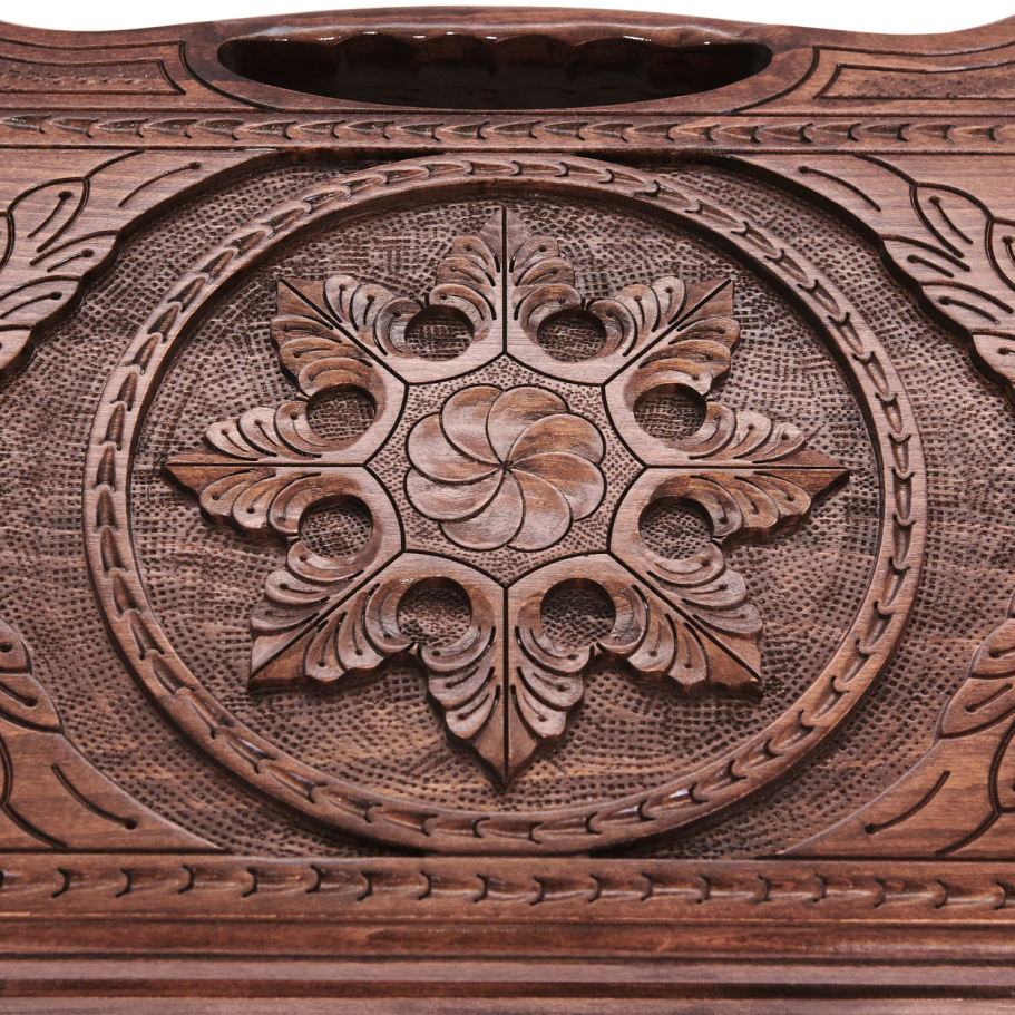 Нарды резные "Узор Снежный " большие 60, Harutyunyan купить в Ростове-на-Дону