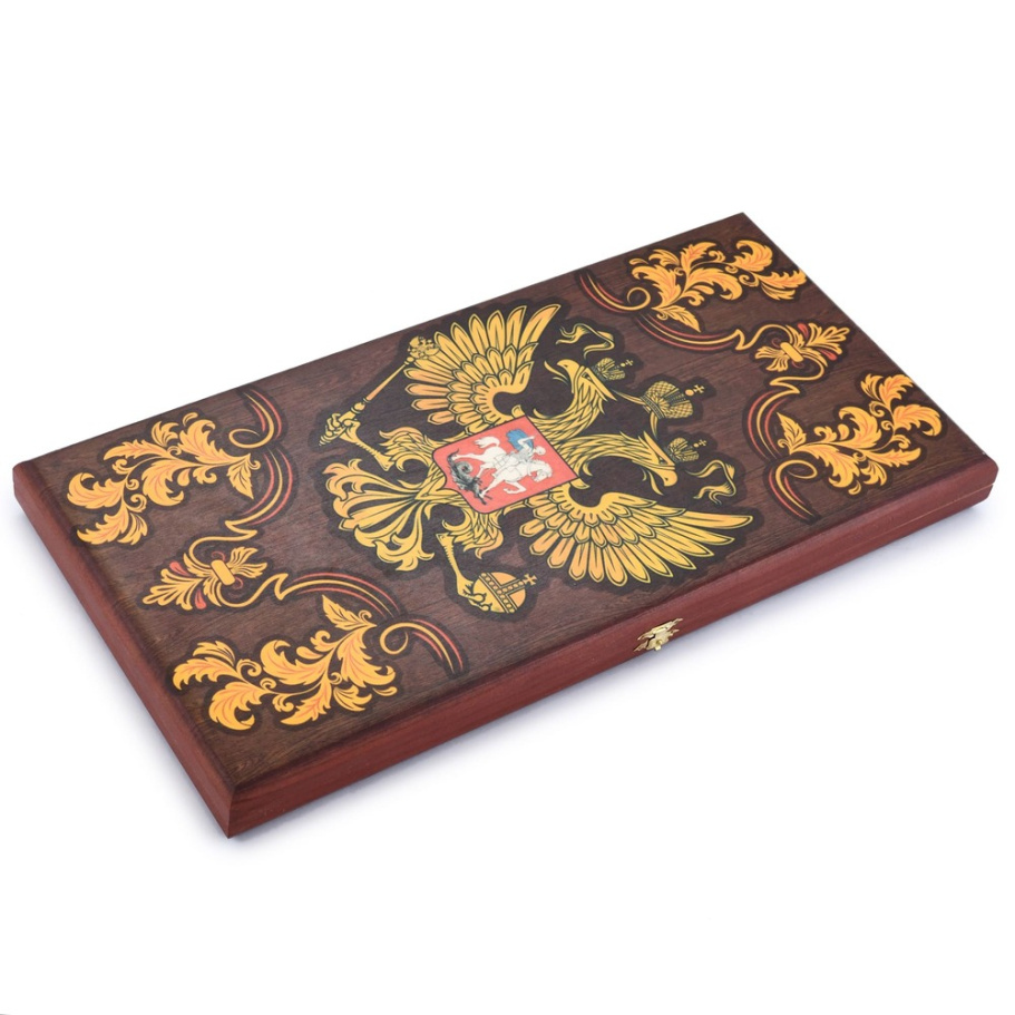 Нарды Пермские Герб РФ, малые 40 Нарды Пермские Герб РФ, малые 40