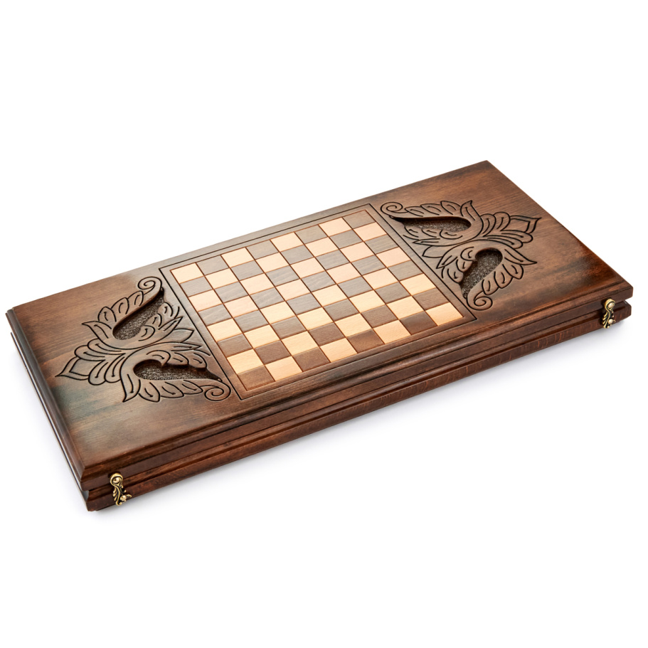 Нарды резные "Армения"  большие 60, Harutyunyan купить в Ростове-на-Дону