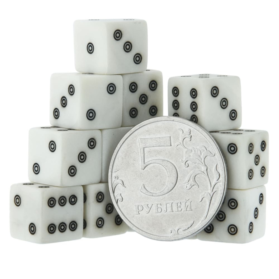 Кости игральные из кости, 10 мм (2 шт), Harutyunyan купить в Ростове-на-Дону Кости игральные из кости, 10 мм (2 шт), Harutyunyan купить в Ростове-на-Дону