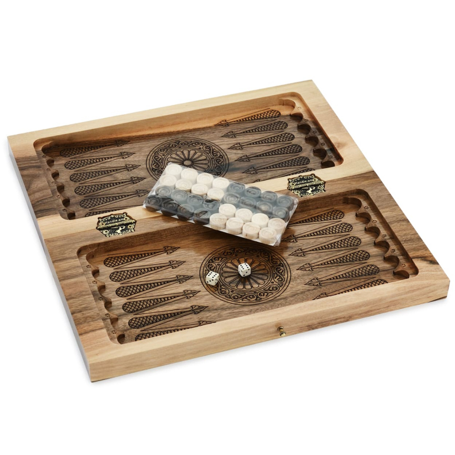 Шахматы + нарды резные "Лазурит" 40 купить в Ростове-на-Дону