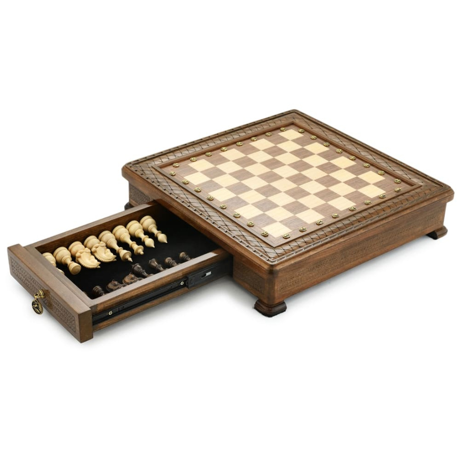 Шахматы резные в ларце "Гранд" 50, Harutyunyan купить в Ростове-на-Дону