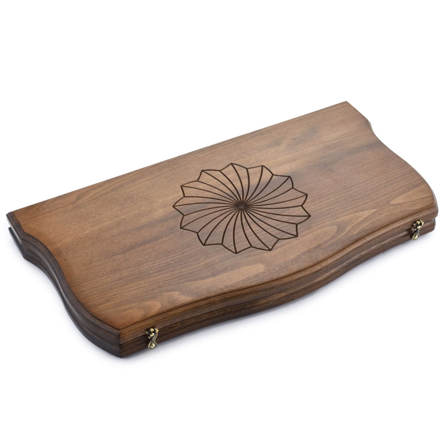 Нарды резные "Многогрань" большие 60, Sargsyan