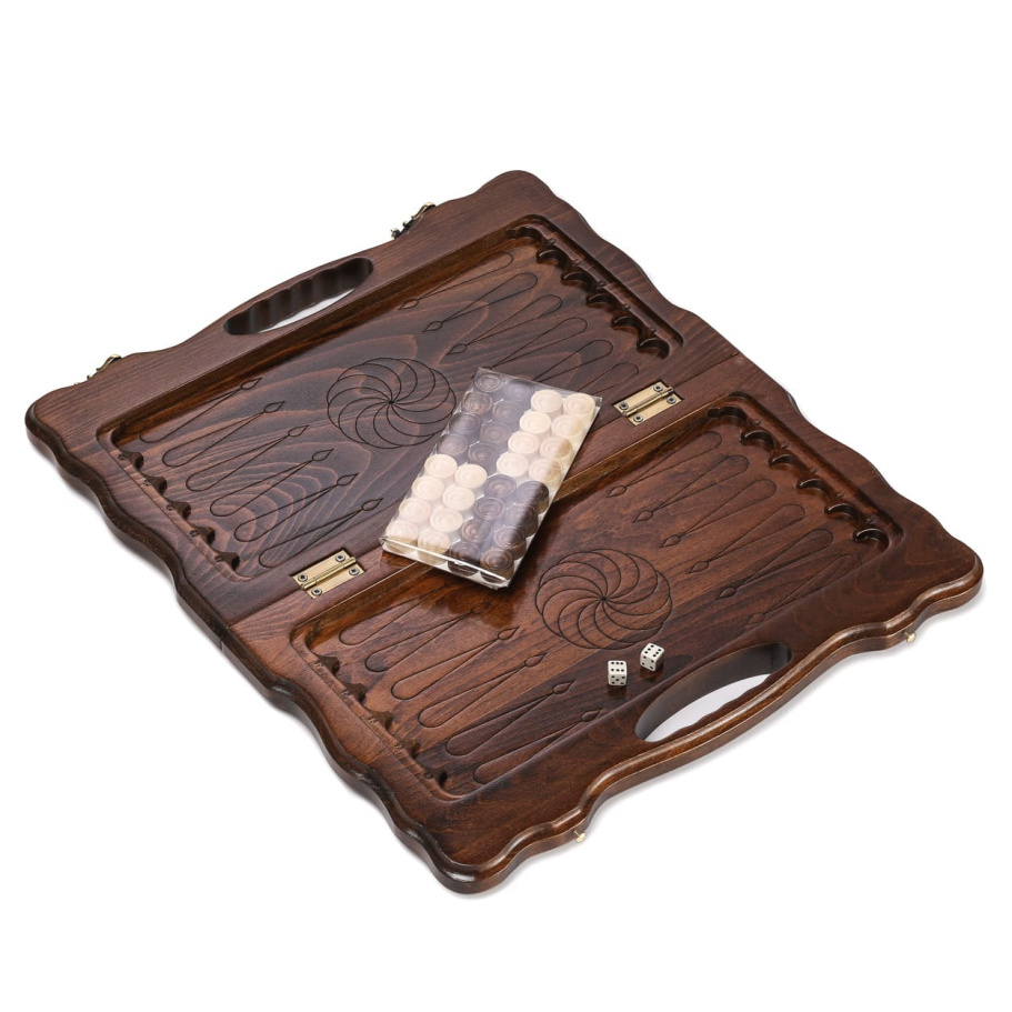 Нарды резные "Бесконечность" малые 40, Harutyunyan купить в Ростове-на-Дону