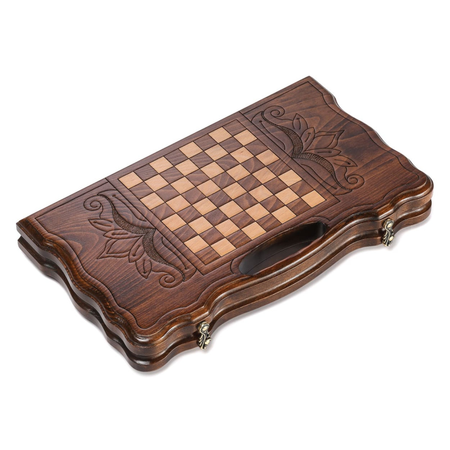 Нарды резные "Бесконечность" малые 40, Harutyunyan купить в Ростове-на-Дону