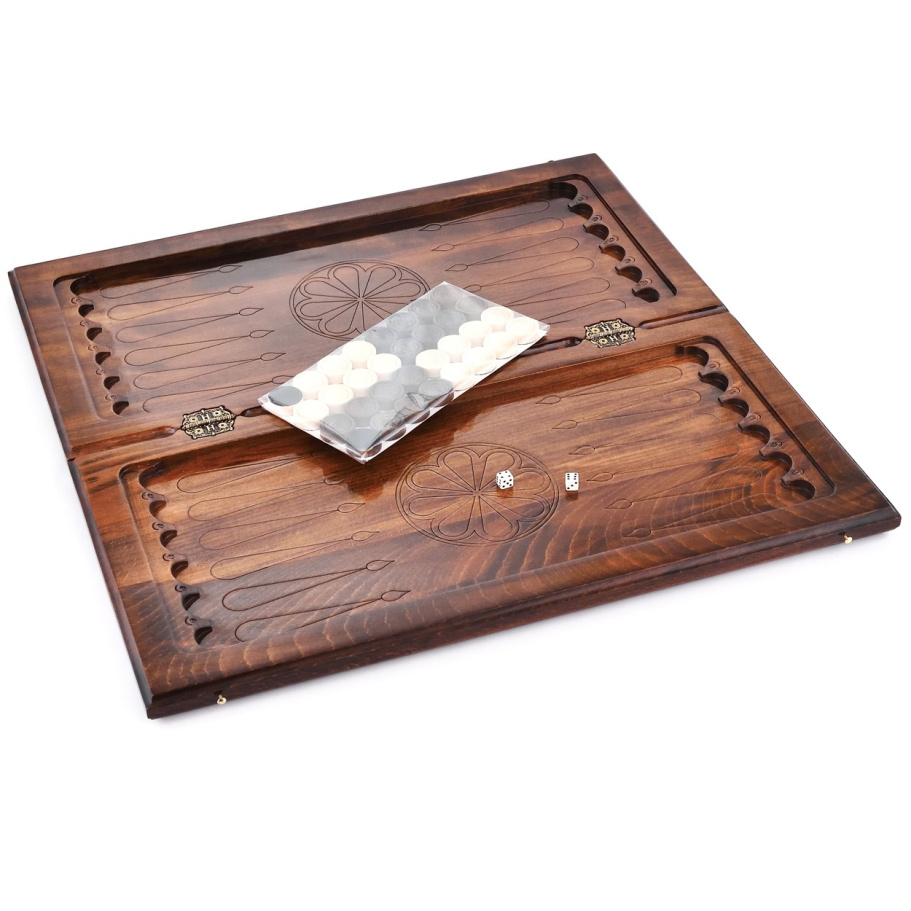 Нарды резные Гладкие большие 60, Harutyunyan купить в Ростове-на-Дону