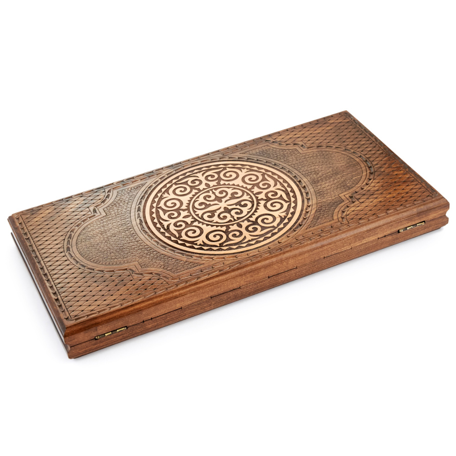 Шахматы резные "Эпопея" большие, 60 купить в Ростове-на-Дону