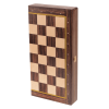 Шахматная доска складная "Турнир" малые бук, WoodGames