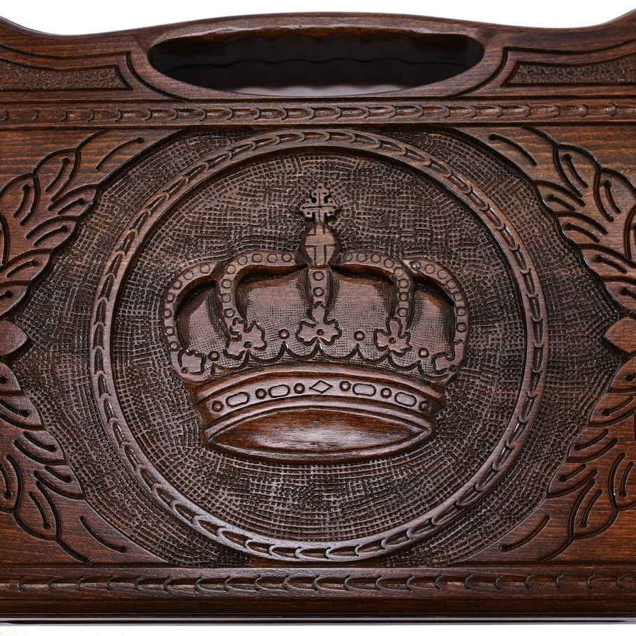 Нарды резные "Сибирская Корона" большие 60, Harutyunyan купить в Ростове-на-Дону