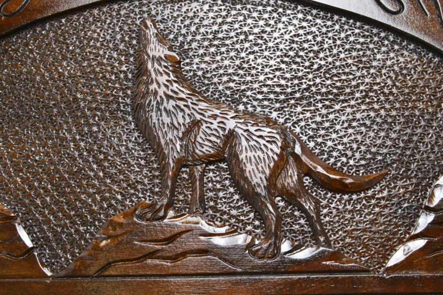 Нарды резные "Волк" большие 60, Sargsyan купить в Ростове-на-Дону