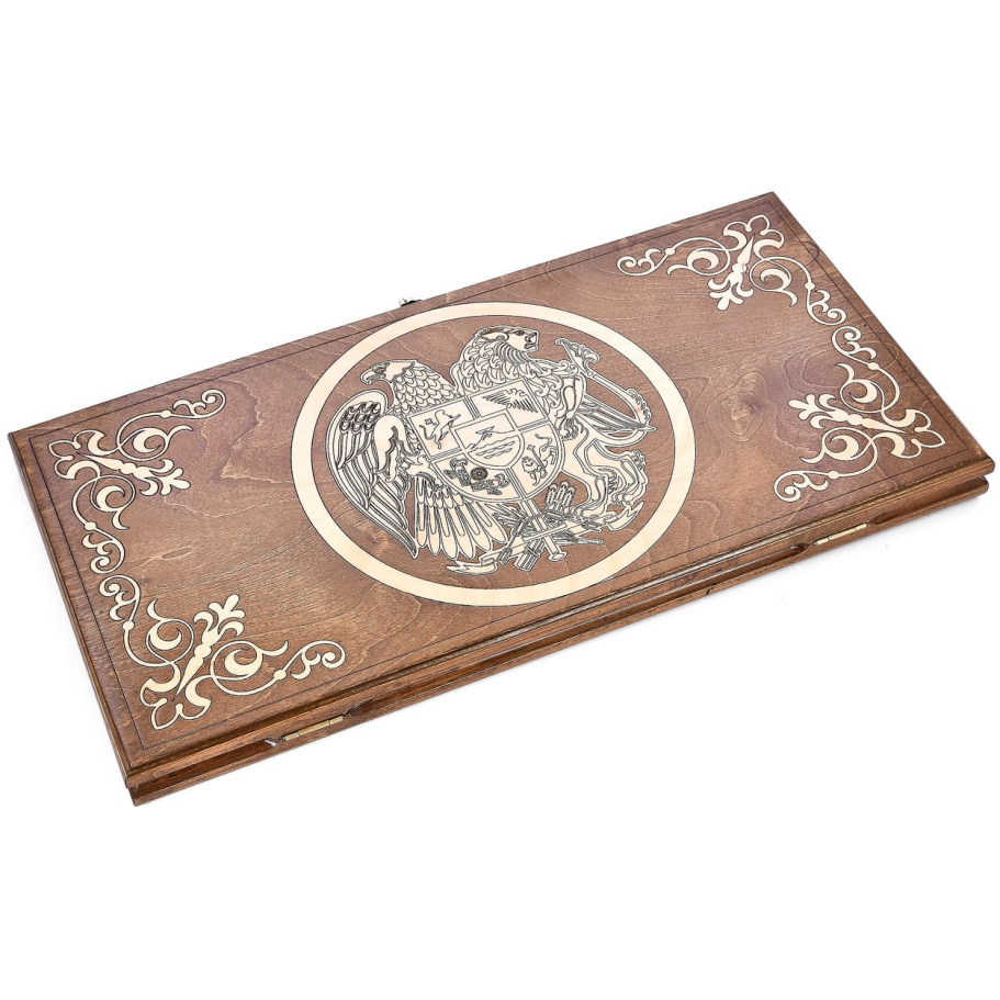 Нарды "Герб Армении"  большие 60, Harutyunyan