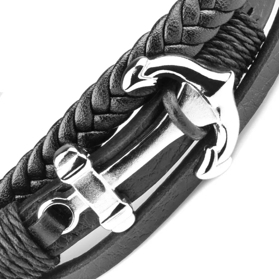 Браслет Рико кожаный, 19 см купить в Ростова-на-Дону Браслет Рико кожаный, 19 см купить в Ростова-на-Дону