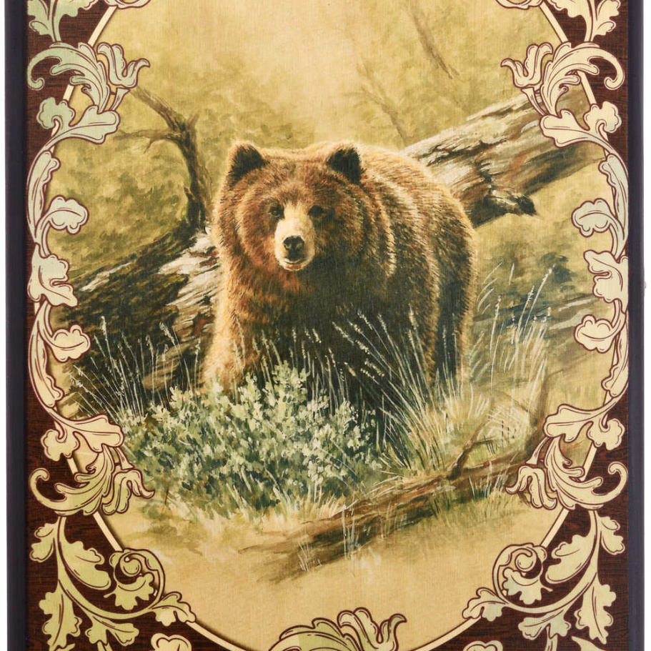 Нарды Пермские Мишка в лесу, средние 50 купить в Ростове-на-Дону Нарды Пермские Мишка в лесу, средние 50 купить в Ростове-на-Дону