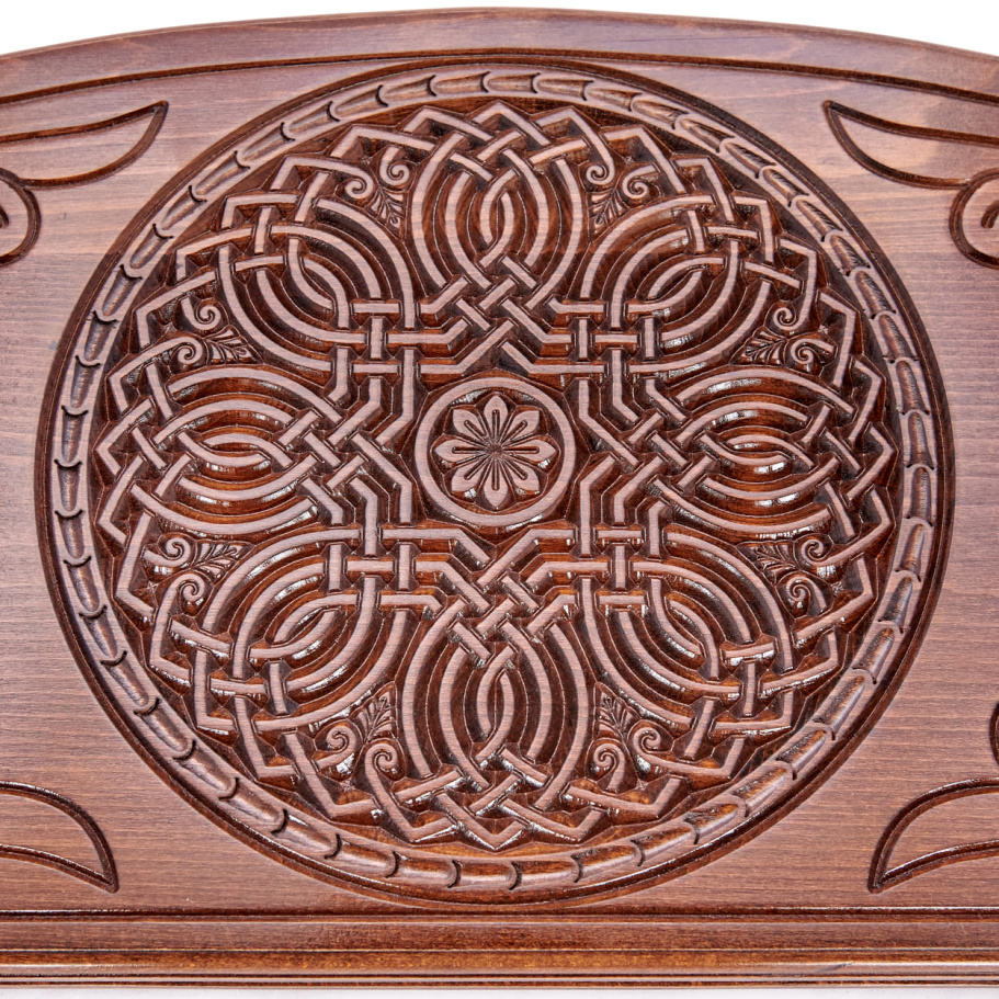 Нарды резные "Узор" большие 60, Даудов купить в Ростове-на-Дону