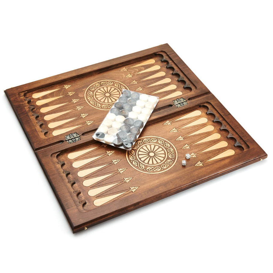 Нарды резные "Классические" большие 60, Harutyunyan