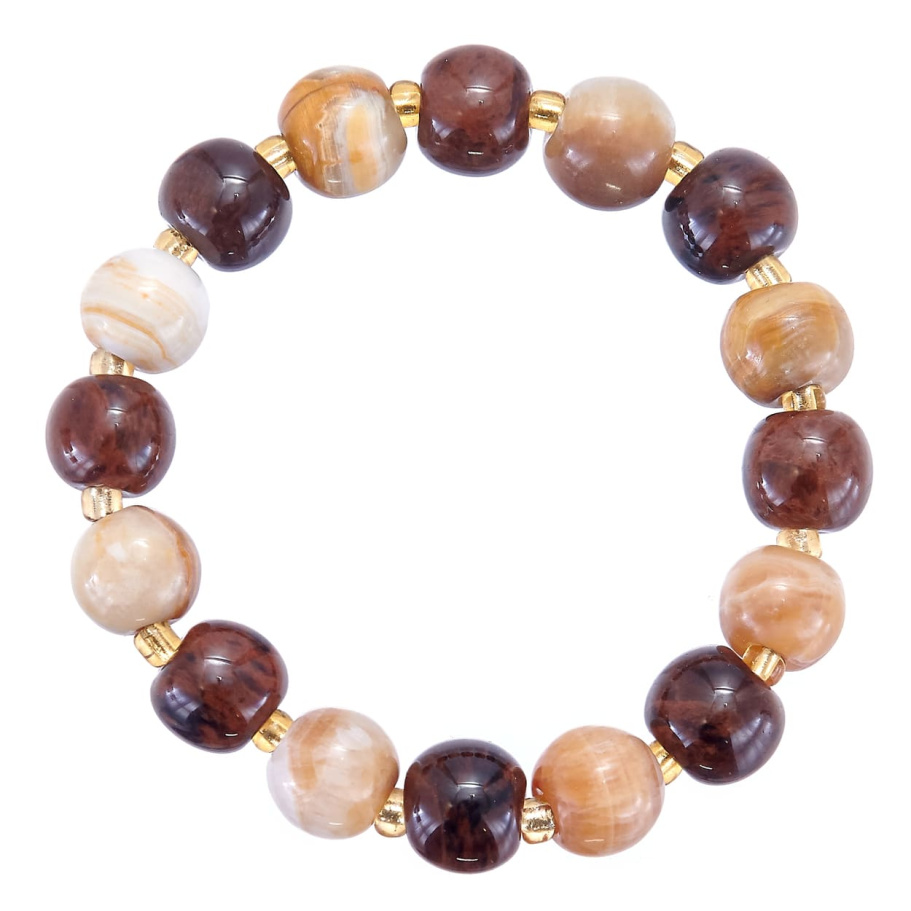 Браслет Аристей желтый и коричневый камень 1.2 * 20, Давыдов купить в Ростова-на-Дону Браслет Аристей желтый и коричневый камень 1.2 * 20, Давыдов купить в Ростова-на-Дону