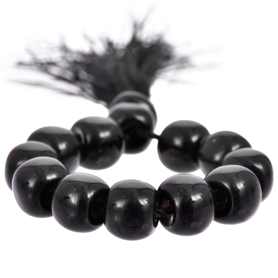 Четки Мусульманские "Мухаммед" черный камень, 11 звеньев купить в Ростове-на-Дону