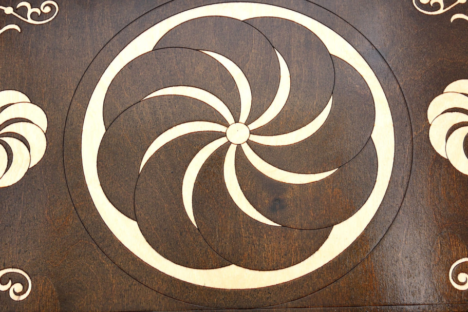 Нарды "Бесконечность"  большие 60, Harutyunyan купить в Ростове-на-Дону