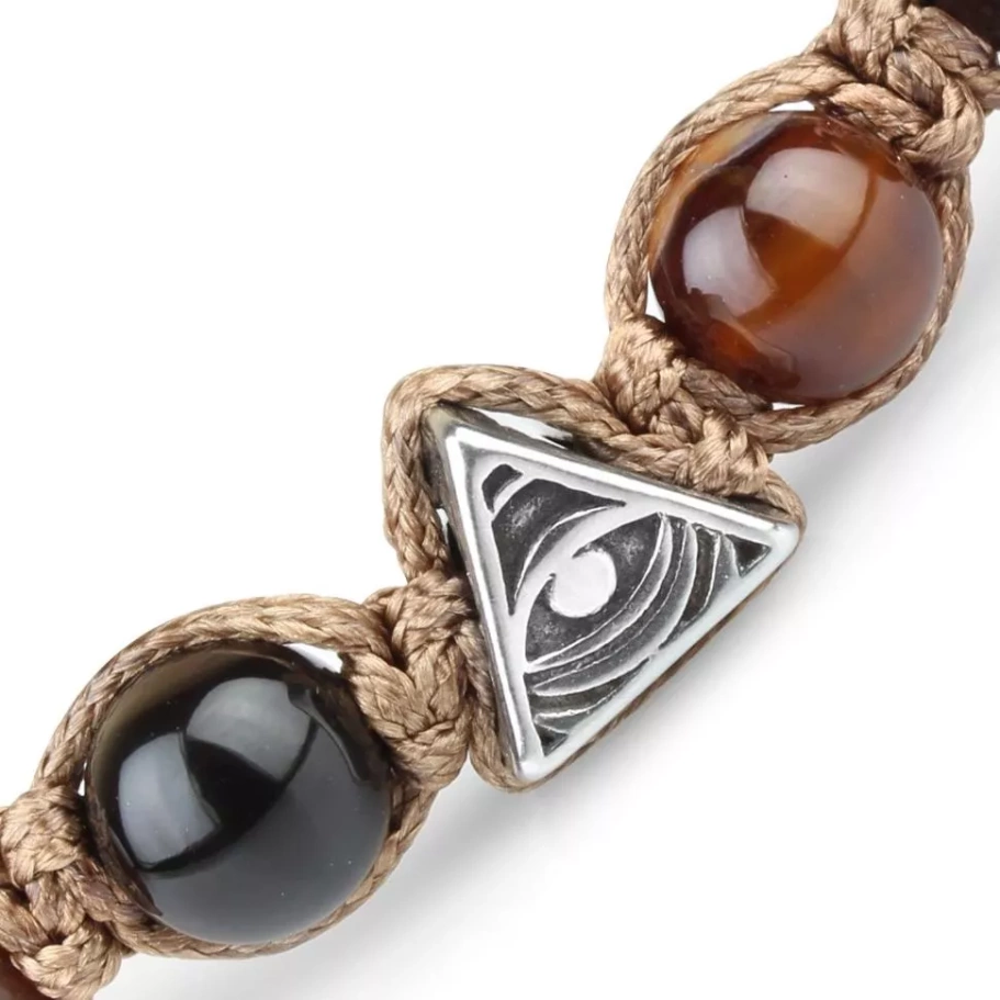 Браслет Франклин камень агат, 0.8 * 19 см купить в Ростова-на-Дону