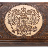Нарды резные Рэкто "Герб России" средние 50, Harutyunyan купить в Ростове-на-Дону