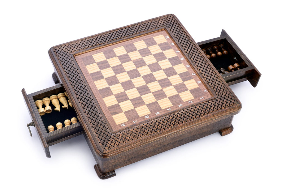 Шахматы резные в ларце "Доблесть" 40, Harutyunyan купить в Ростове-на-Дону