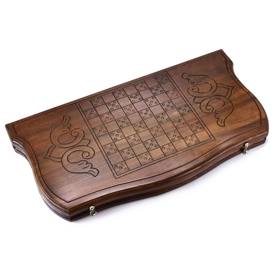 Нарды резные "Король Лев " большие 60, Sargsyan купить в Ростове-на-Дону