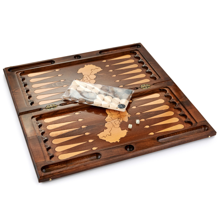 Нарды резные "Армения"  большие 60, Harutyunyan купить в Ростове-на-Дону