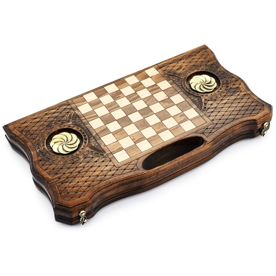 Нарды резные  "Сфера" средние 50, Harutyunyan купить в Ростове-на-Дону