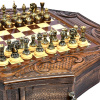 Стол ломберный Шахматы резные "Гуфельд" 60, Harutyunyan купить в Ростове-на-Дону