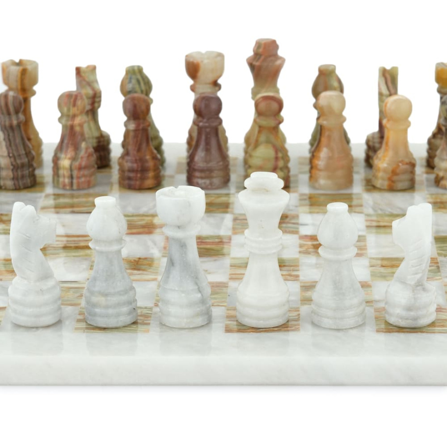 Шахматы из камня "Атлантида" мрамор и оникс 30 купить в Ростове-на-Дону Шахматы из камня "Атлантида" мрамор и оникс 30 купить в Ростове-на-Дону