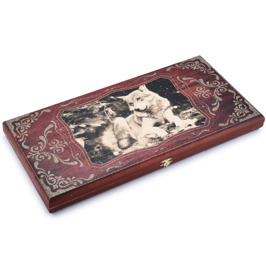 Нарды Пермские Серый Волк, средние 50 Нарды Пермские Серый Волк, средние 50