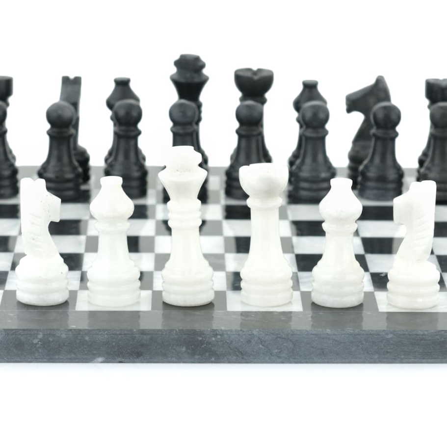 Шахматы из камня "Олимп" мрамор 30 купить в Ростове-на-Дону