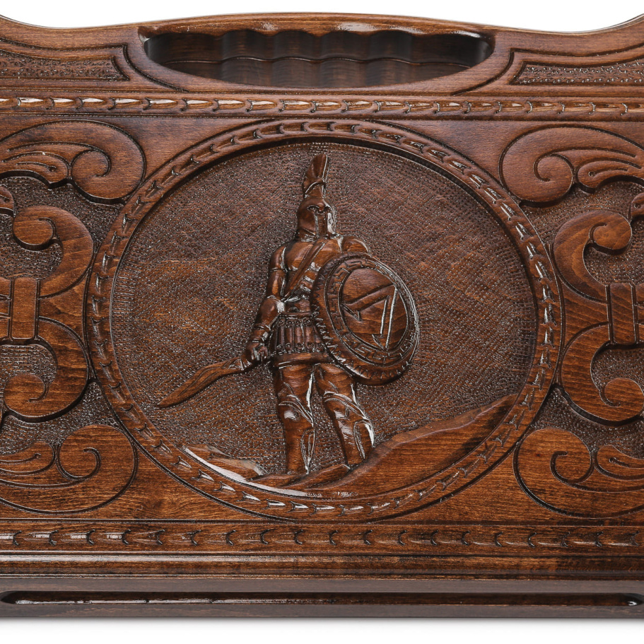 Нарды резные Агнес "Спартанец"  большие, 60 купить в Ростове-на-Дону