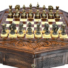 Стол ломберный Шахматы резные "Гуфельд" 60, Harutyunyan купить в Ростове-на-Дону