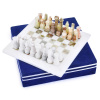 Шахматы из камня "Атлантида" мрамор и оникс 25 Шахматы из камня "Атлантида" мрамор и оникс 25