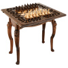 Стол ломберный Шахматы резные "Львиное царство" 60 купить в Ростове-на-Дону