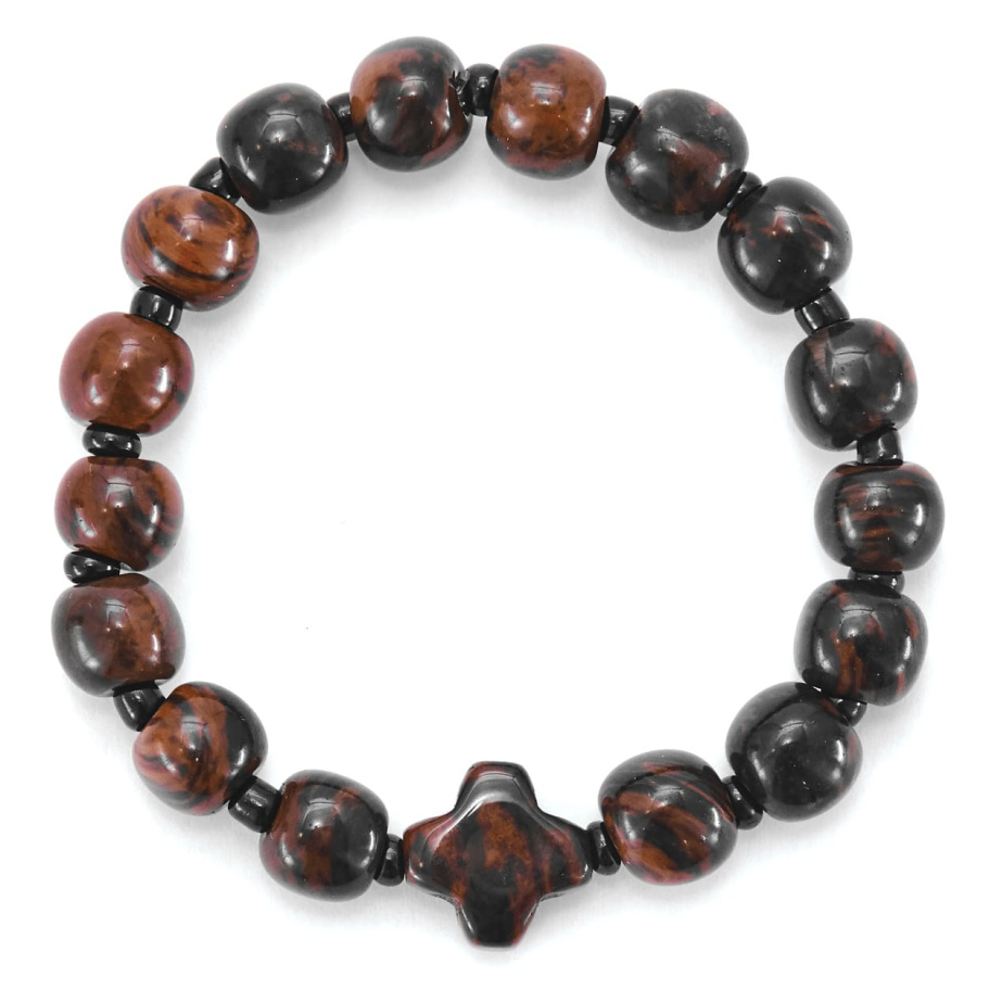 Браслет Давид коричневый камень 0.5 * 20, Давыдов купить в Ростове-на-Дону