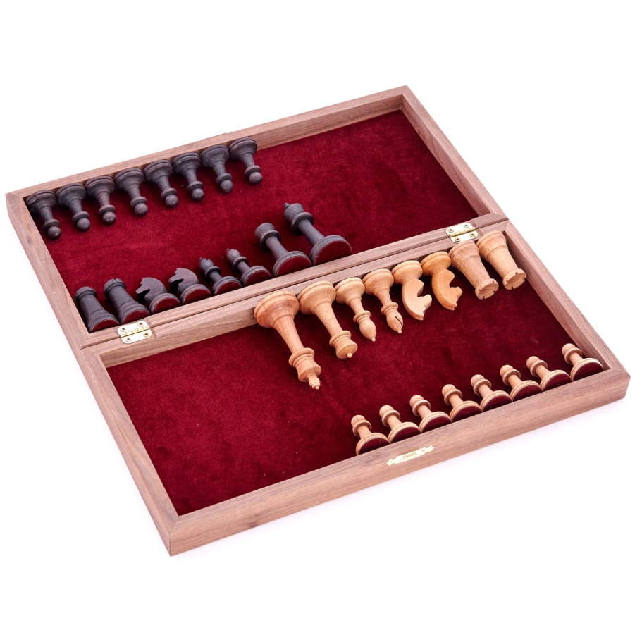 Шахматы складные "Ликбез" орех, WoodGames купить в Ростове-на-Дону