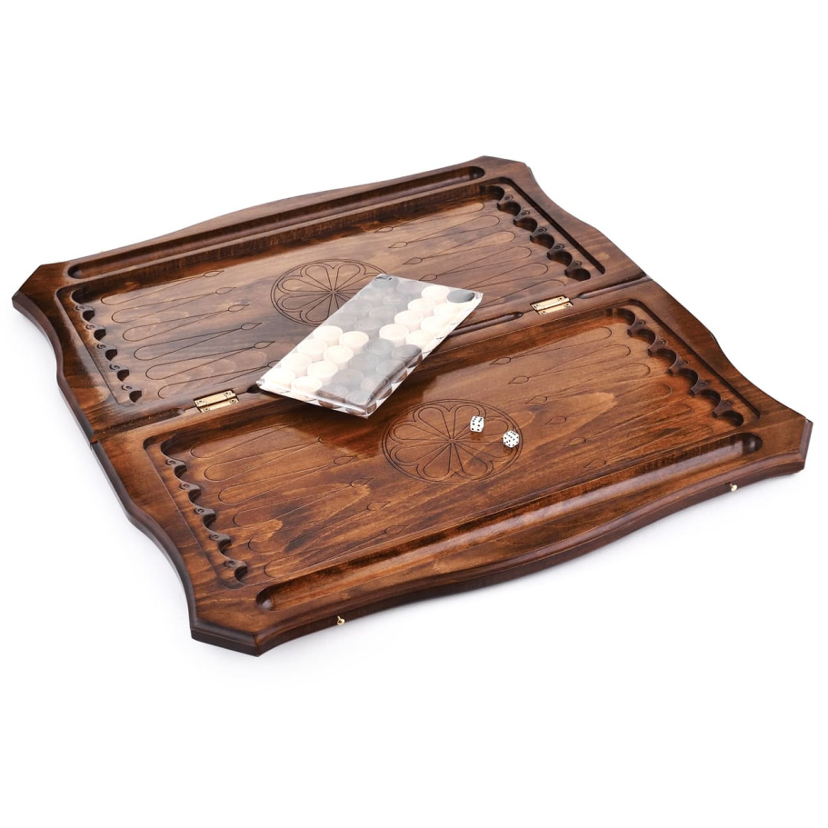 Нарды резные "Орел" большие 60, Osipov купить в Ростове-на-Дону Нарды резные "Орел" большие 60, Osipov купить в Ростове-на-Дону