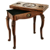 Стол ломберный Нарды резные "Львиный вожак" 60 купить в Ростове-на-Дону