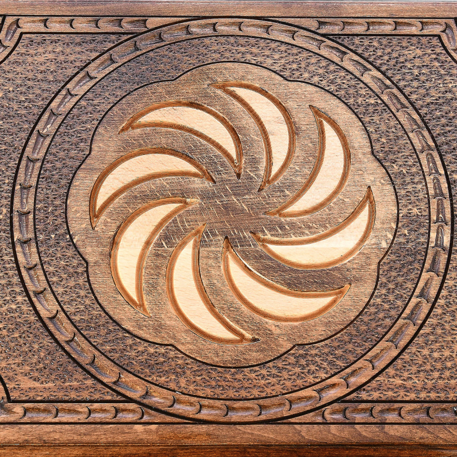 Нарды резные Рэкто "Орбита"  большие 60, Harutyunyan купить в Ростове-на-Дону