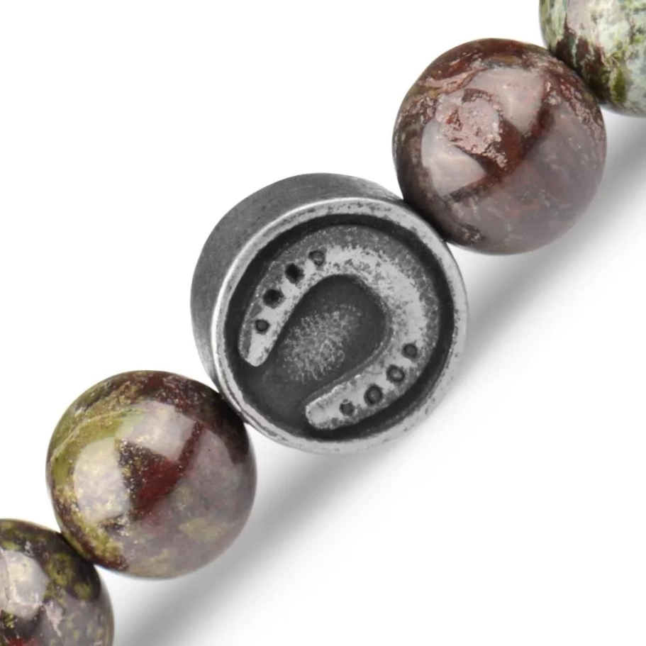 Браслет Лакки камень яшма и агат, 0.8 * 18 см купить в Ростова-на-Дону Браслет Лакки камень яшма и агат, 0.8 * 18 см купить в Ростова-на-Дону