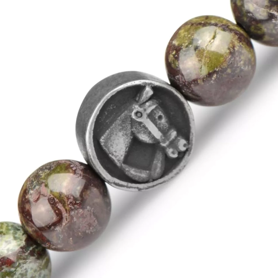 Браслет Лакки камень яшма и агат, 0.8 * 18 см купить в Ростова-на-Дону Браслет Лакки камень яшма и агат, 0.8 * 18 см купить в Ростова-на-Дону