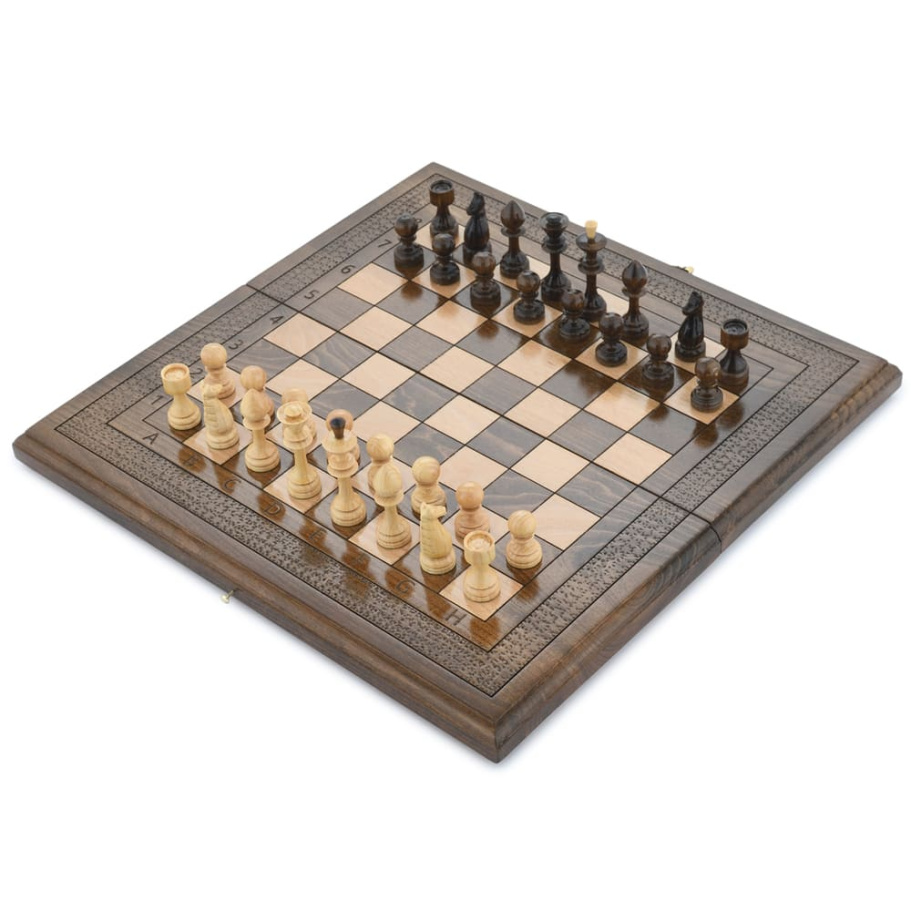 Шахматы + нарды резные "Classik"  40, Harutyunyan Шахматы + нарды резные "Classik"  40, Harutyunyan