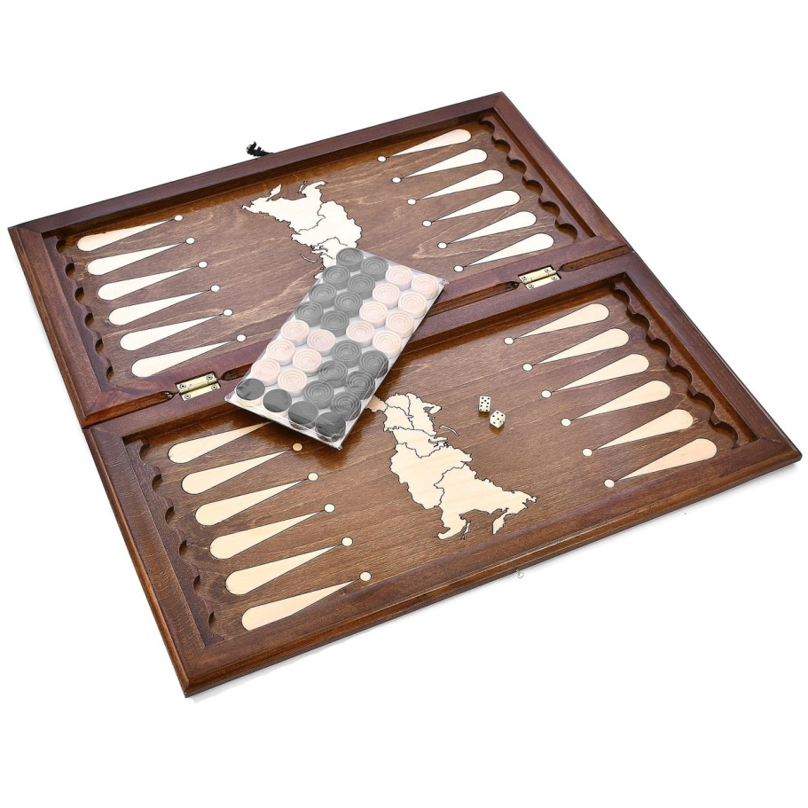 Нарды "Герб России"  большие 60, Harutyunyan купить в Ростове-на-Дону