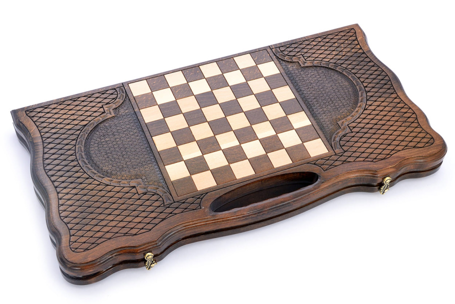 Нарды резные "Муфаса"  большие 60, Harutyunyan купить в Ростове-на-Дону