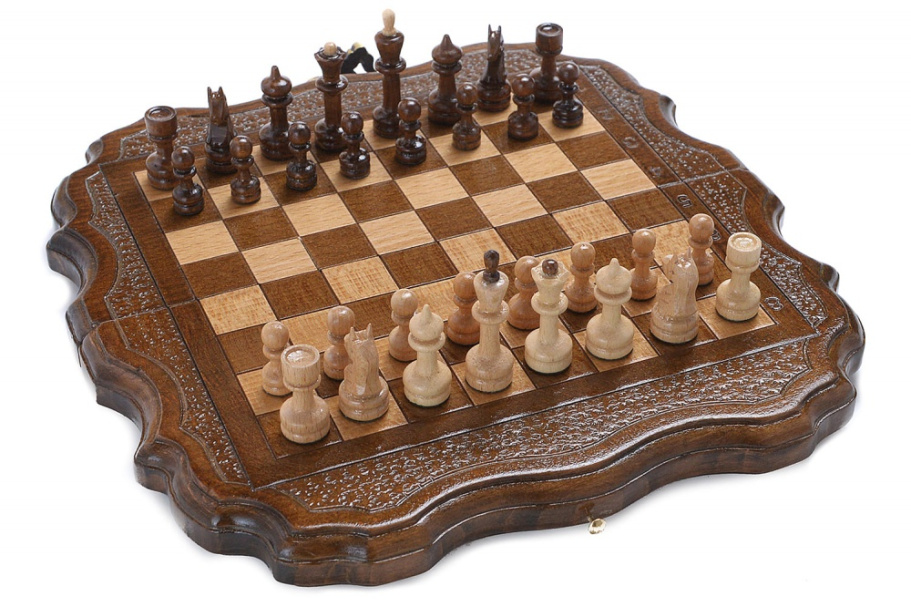 Шахматы резные "Многогрань" 30, Harutyunyan Шахматы резные "Многогрань" 30, Harutyunyan